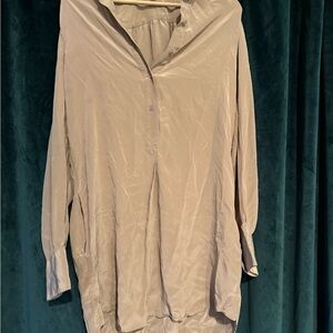 BCBG Silk Shirt Dress